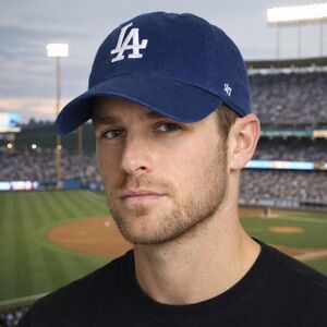 ‘47 Brand LA Dodgers Blue Adjustable Classic Baseball Cap Unisex